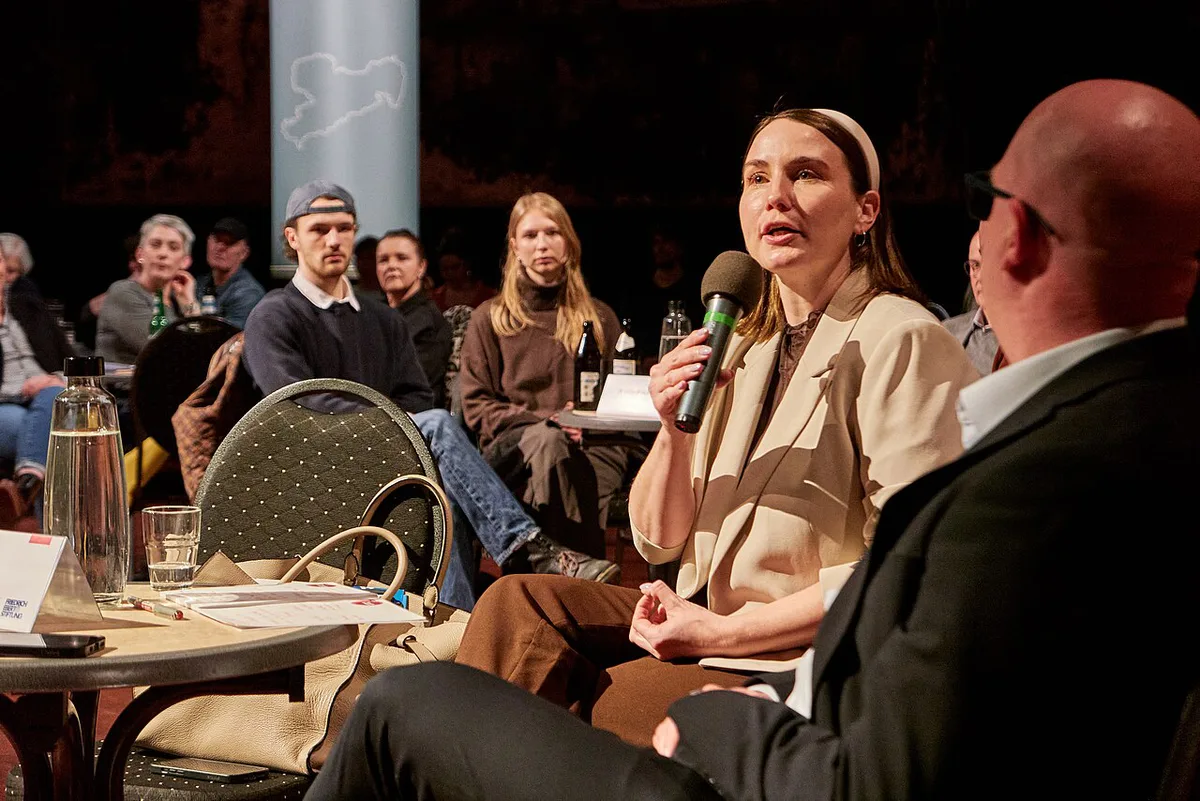 Screening audience at the DOK Leipzig documentary film festival, Germany — 1