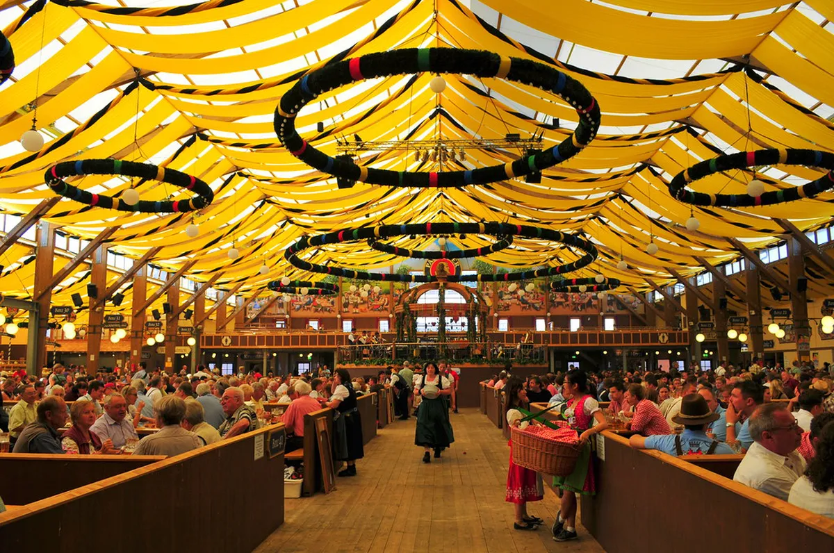 How Munich Beer Tent Reservations Work — a scene in Munich